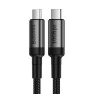 Kabel USB-C 3.1 Baseus Cafule PD 10Gbps 100W 4K 1m czarno-szary - Kabel USB-C 3.1 Baseus Cafule PD 10Gbps 100W 4K 1m czarno-szary - mdronpl-kabel-usb-c-baseus-cafule-pd-3-1-10gbps-100w-czarno-szary-1[1].jpg